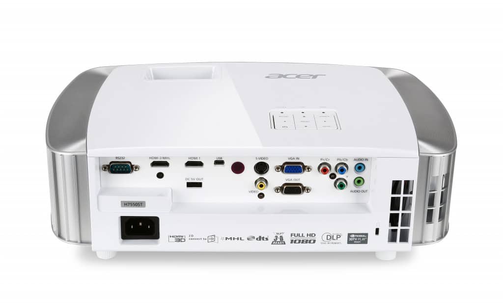 Acer H7550ST home entertainment projector